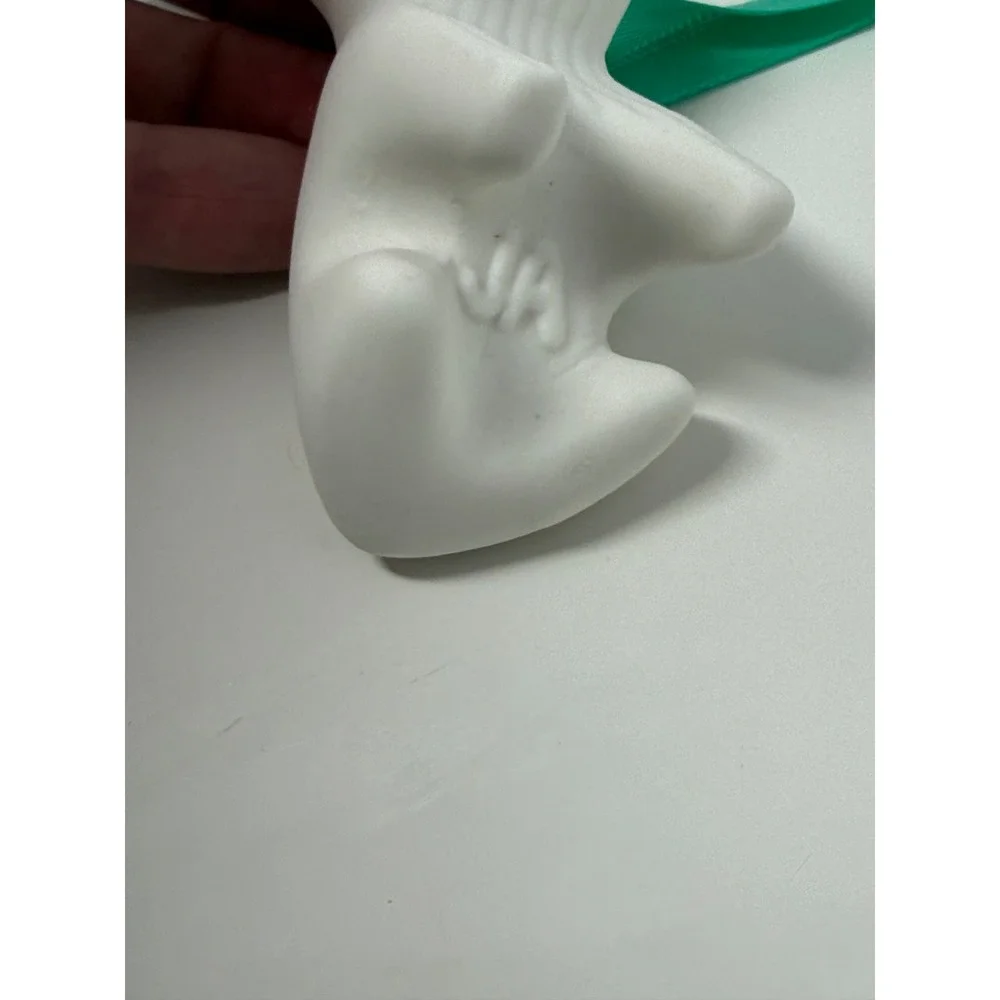 Jonathan Adler French Bulldog Porcelain Ornament Matte White Menagerie Dog Boxed